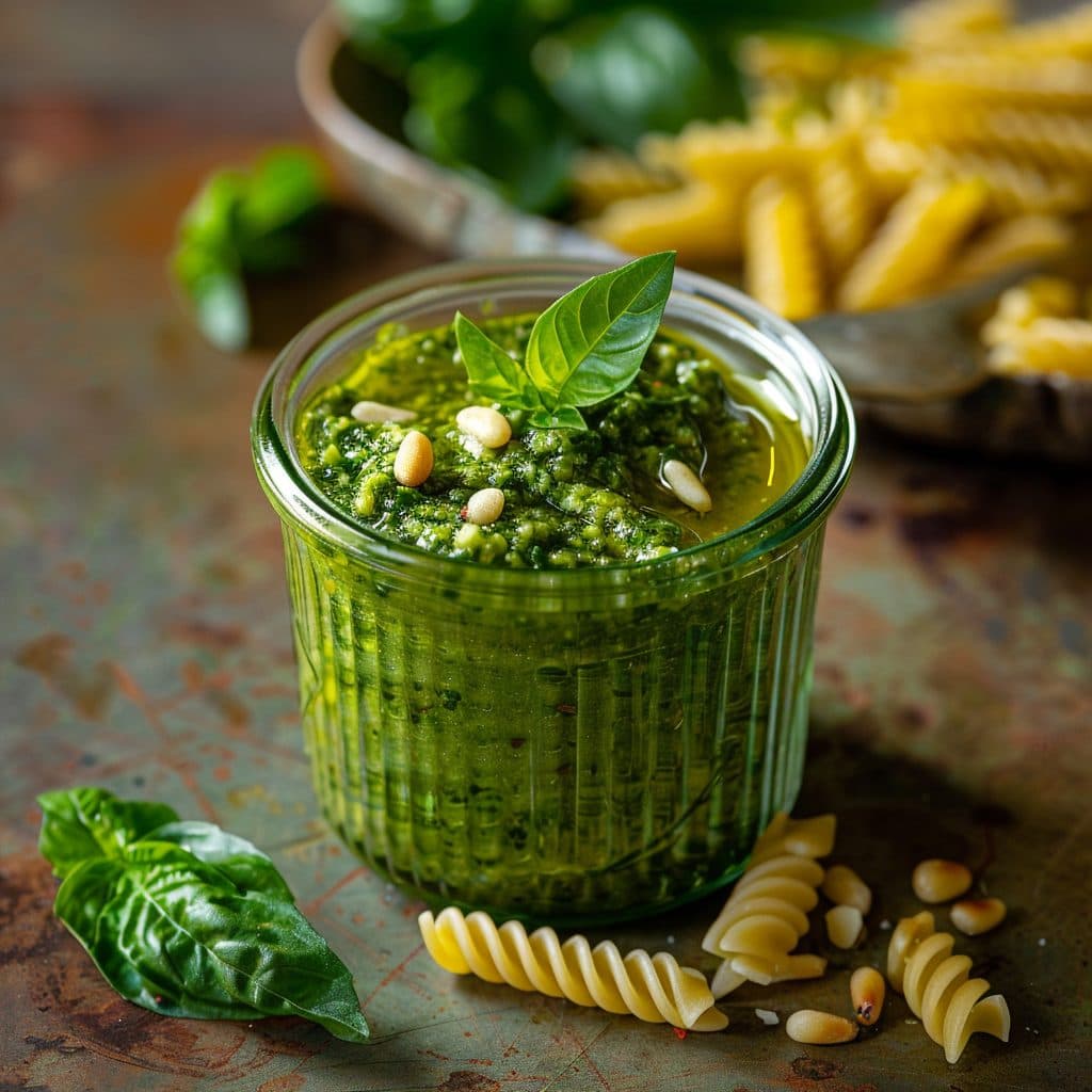 Aromatisches Bärlauchpesto