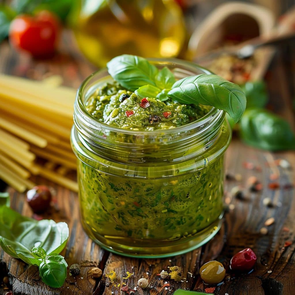 Aromatisches Bärlauchpesto