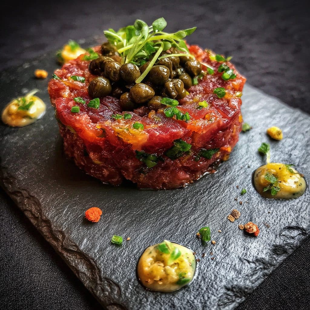 Gourmet Beef Tatar (Halal)