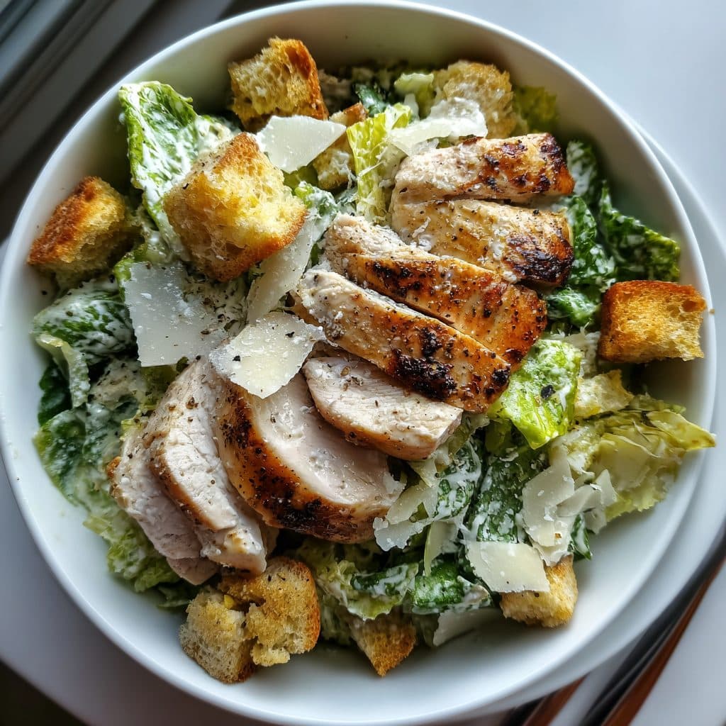 Caesar Salad mit Hähnchen