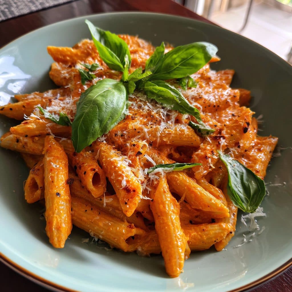Cremige Tomatenpasta