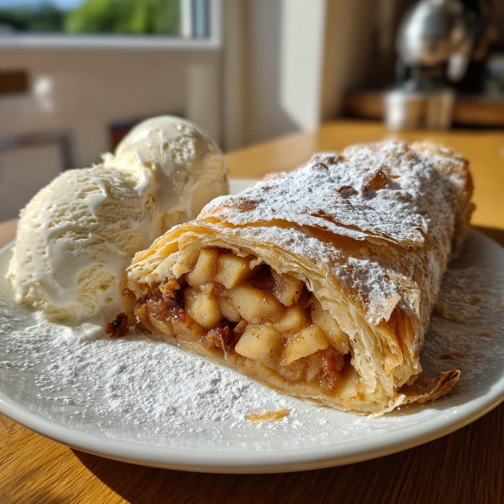 Deutscher Apfelstrudel