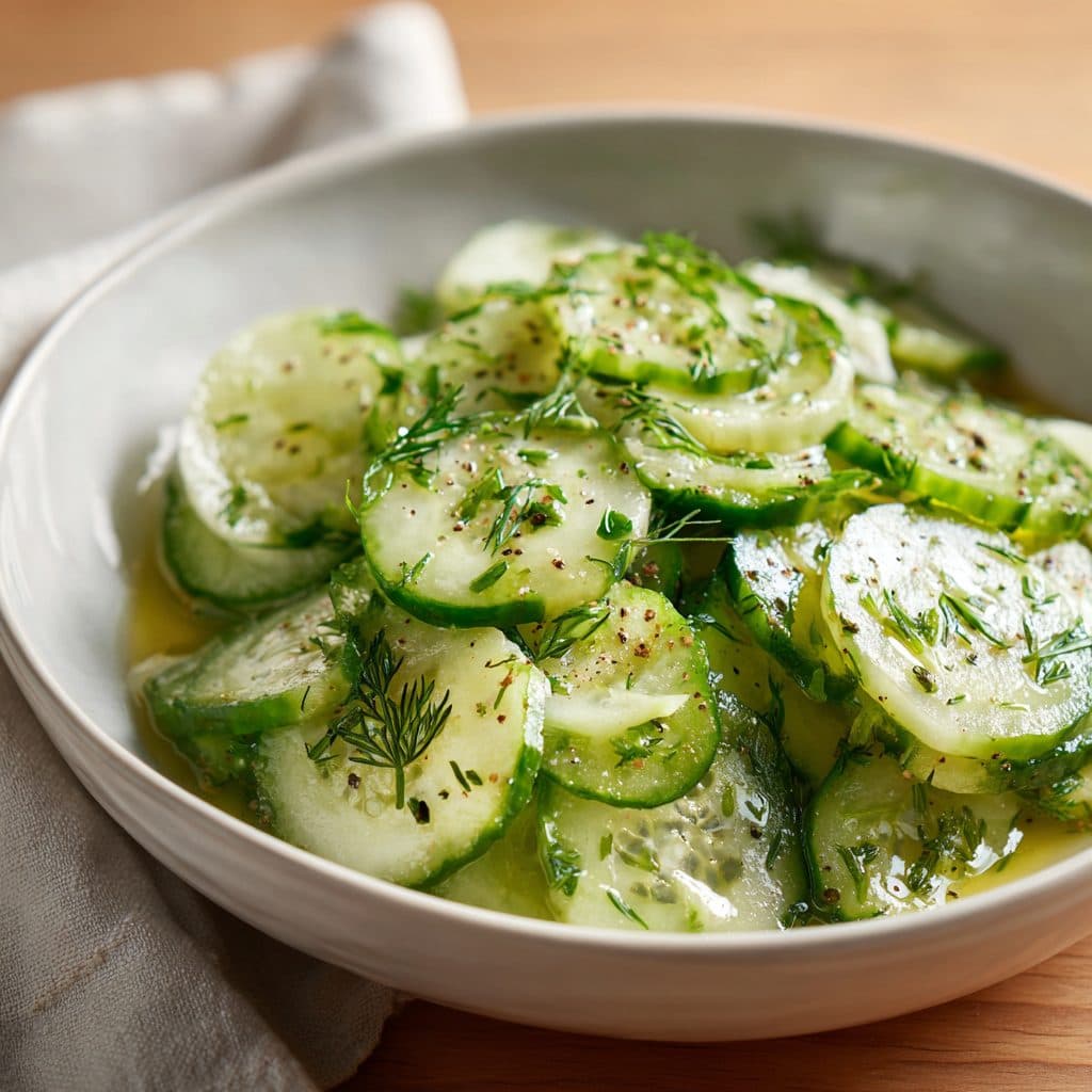 Deutscher Gurkensalat