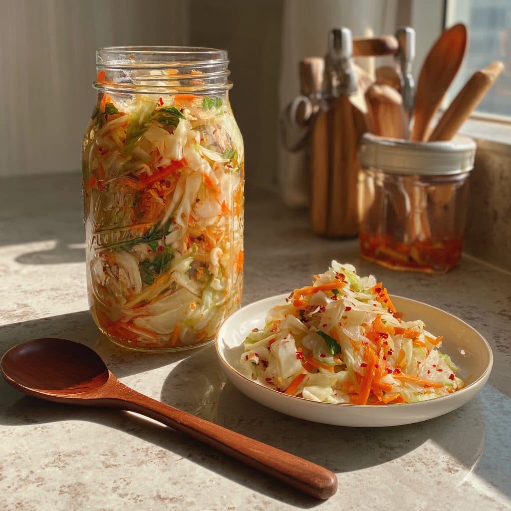 Fermentierter Gemüsesalat