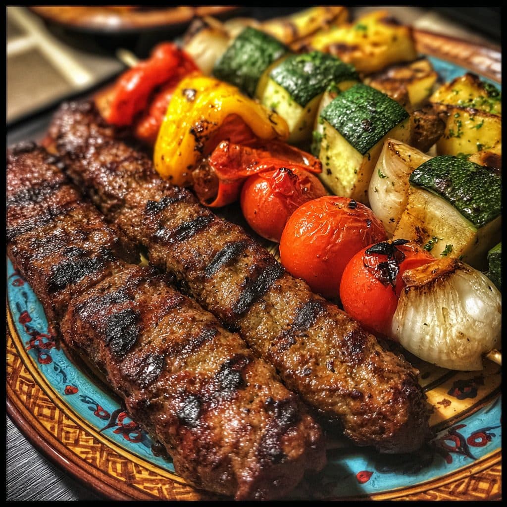 Rinder-Kebab 'Orient Style'