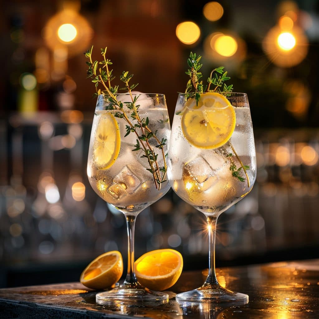 Thymian-Orangenblütenwasser Botanical Spritz (Alkoholfrei)