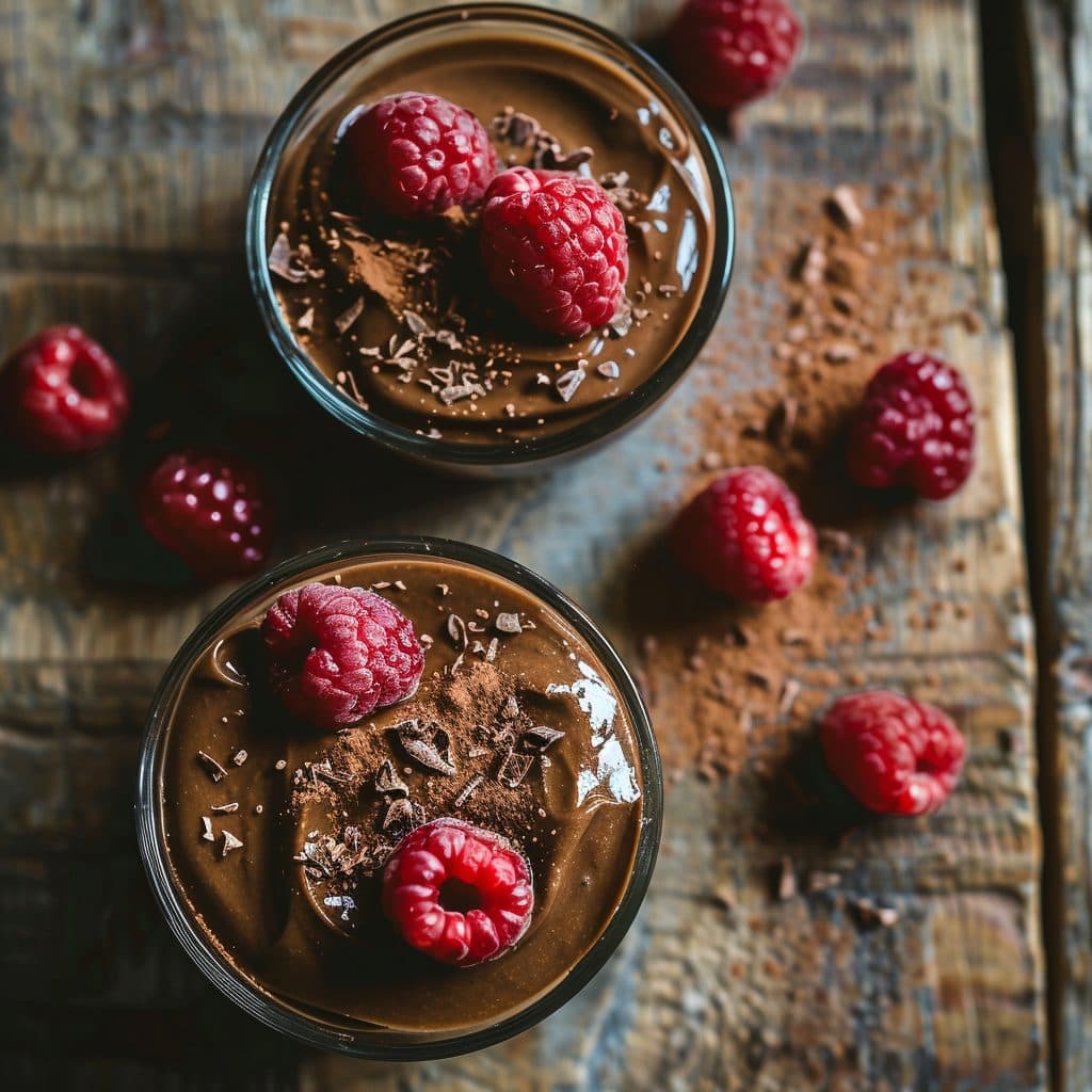 Vegane Schoko-Avocado-Mousse