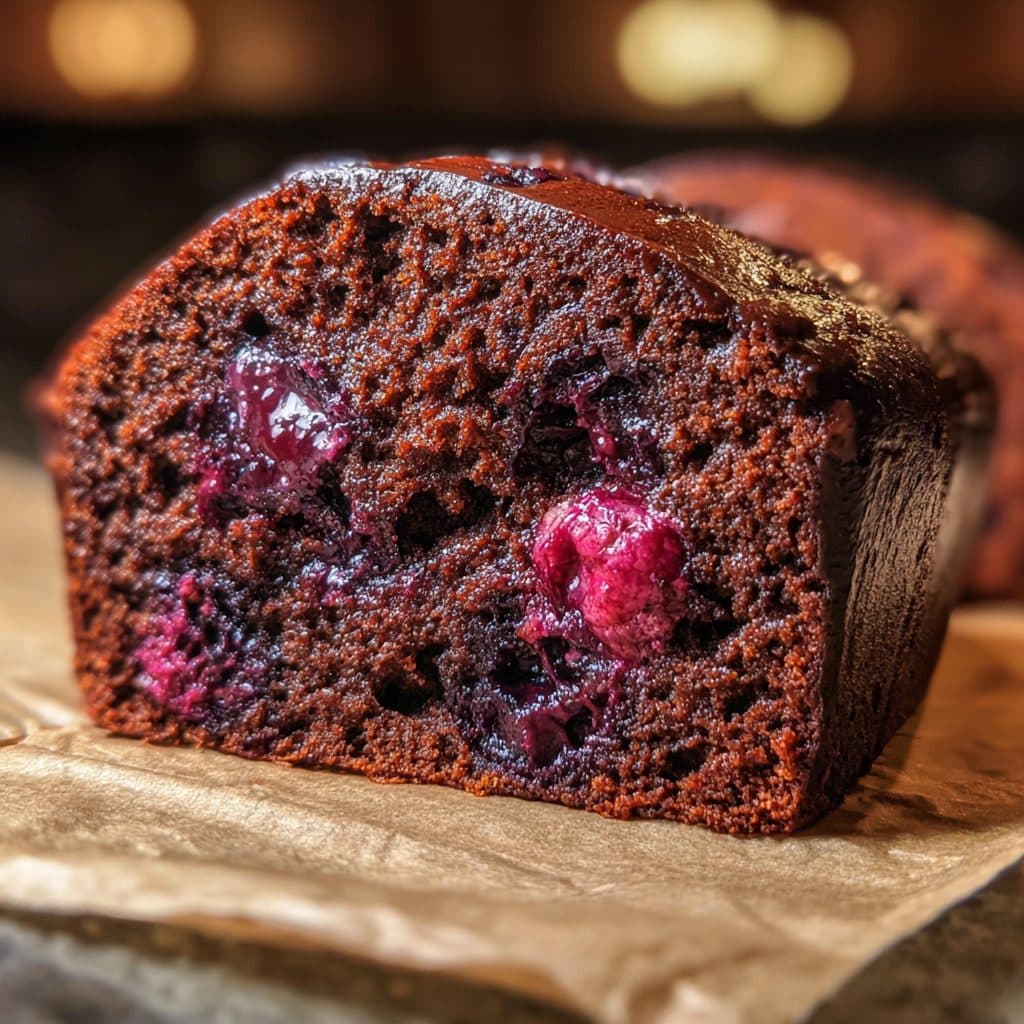 Saftiger Schoko-Beeren-Kuchen ohne Ei